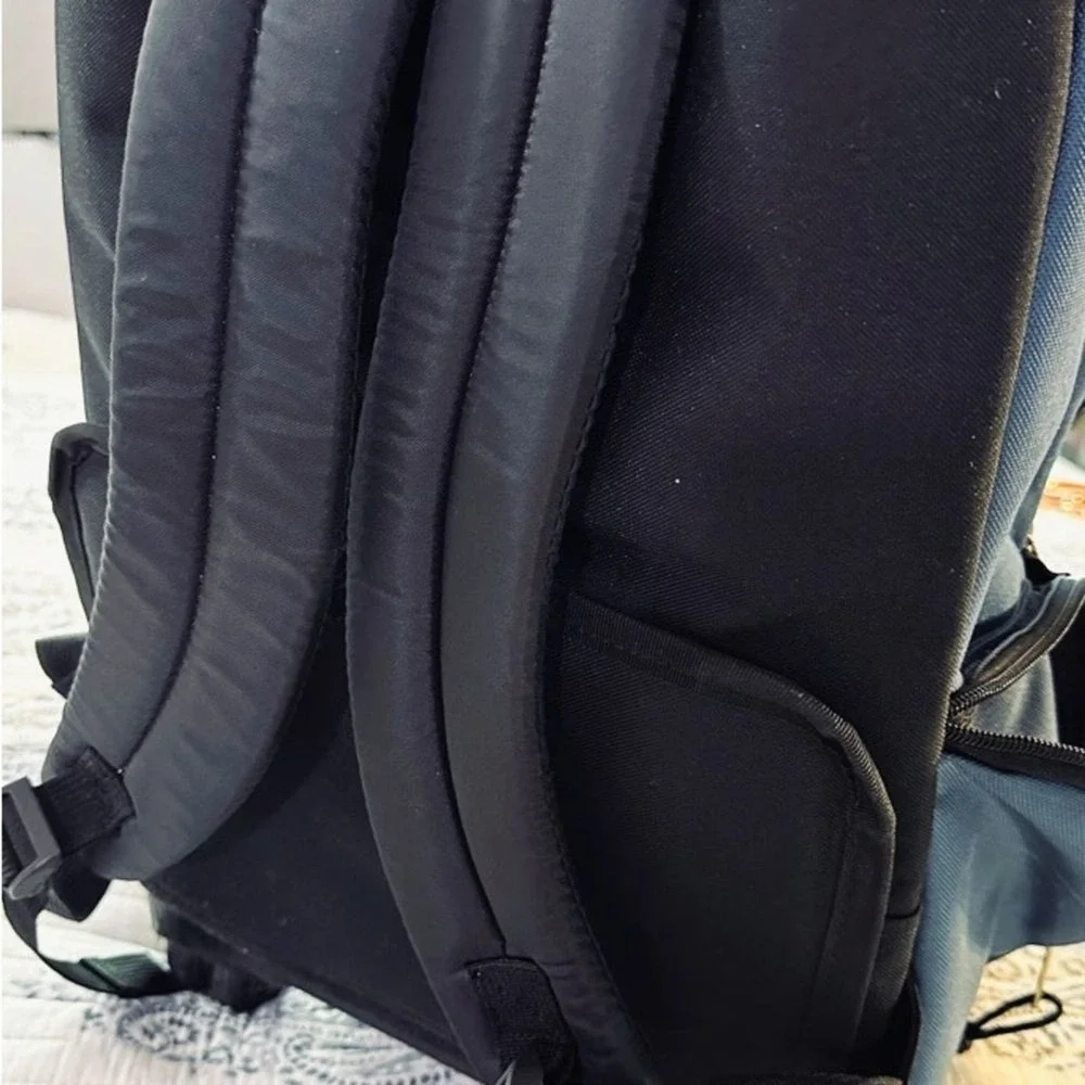 Sports Plus‎ Olympia Rolling Backpack Wheeled Bookbag Blue Gray